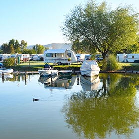 Boat camping area