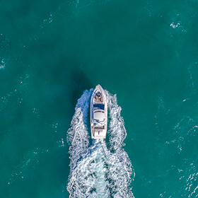 Boat in Miami