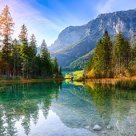 Lake in the woods