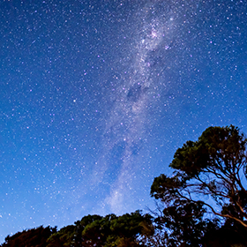 Photo of night sky