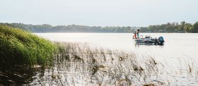 An Angler Enjoying a Fishing Holiday