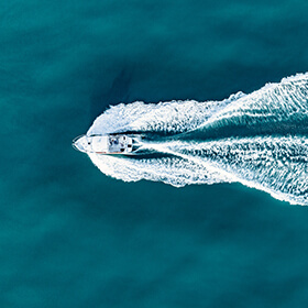 Boat on water